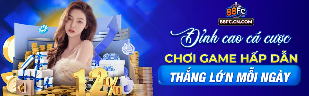 88fc banner đỉnh cao cá cược chơi game hấp dẫn